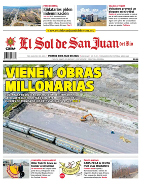 Cover of El Sol de San Juan del Rio
