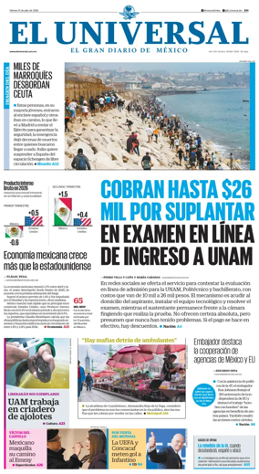 Cover of El Universal