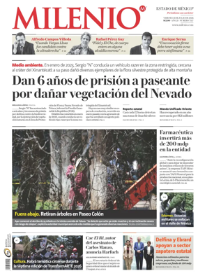 Cover of Milenio Edo de Mexico