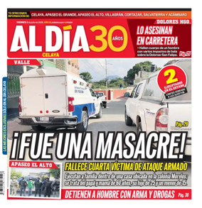Cover of Periodico Al Dia (Celaya)
