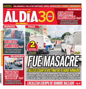Cover of Periodico Al Dia (Salamanca)