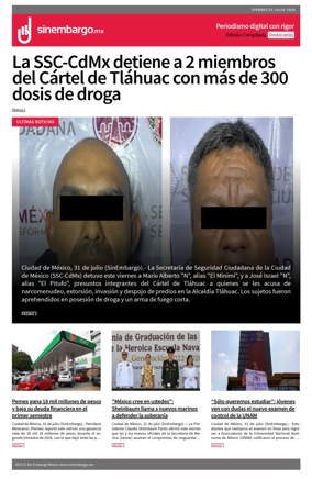 Cover of Sin Embargo destacadas