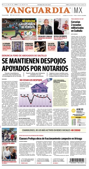 Cover of Vanguardia