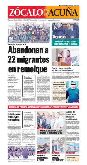 Cover of Zocalo Acuna