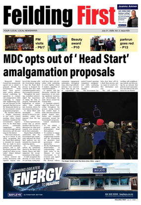 Cover of Feilding First