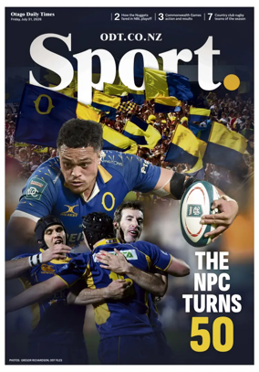 Cover of Otago Daily Times-Sports