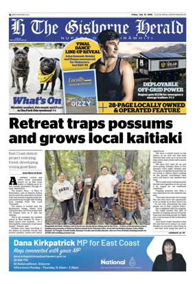 Cover of The Gisborne Herald
