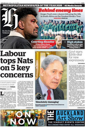 Cover of The New Zealand Herald