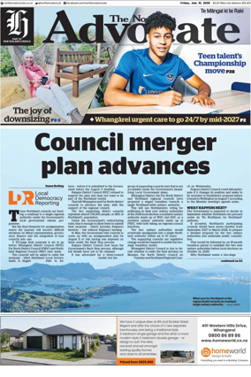 Cover of The Northern Advocate