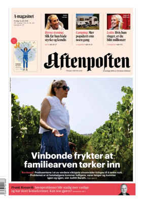 Cover of Aftenposten