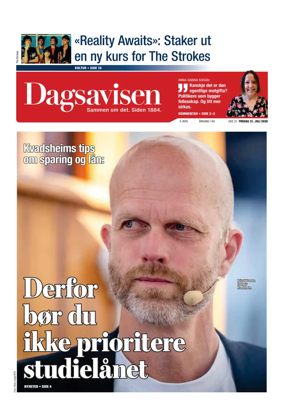 Cover of Dagsavisen