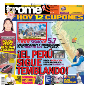 Cover of Diario Trome