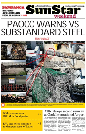 Cover of Sun.Star Pampanga