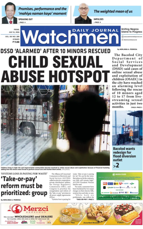 Cover of Watchmen Daily Journal