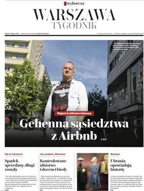 Cover of Gazeta Wyborcza Stoleczna