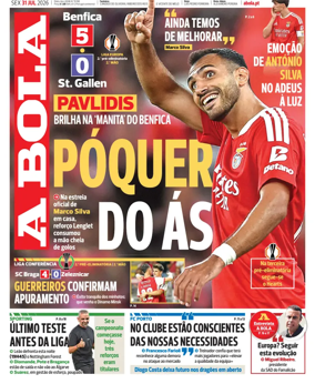 Cover of A BOLA (Portuguese)