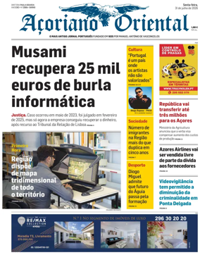 Cover of Acoriano Oriental