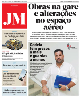 Cover of Jornal Madeira