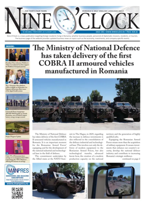 Cover of Nine o clock (Romania) Daily