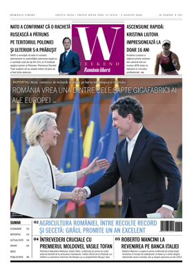 Cover of Romania Libera - Friday Edition