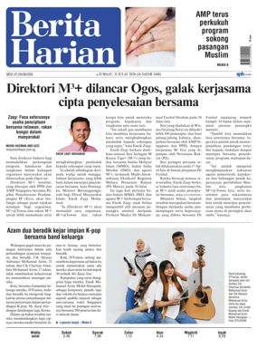 Cover of Berita Harian