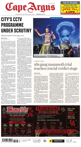 Cover of Cape Argus (PM Edition)
