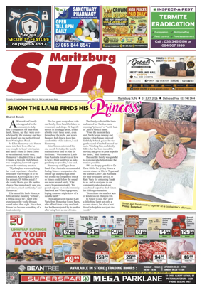 Cover of Maritzburg Sun (South Africa)
