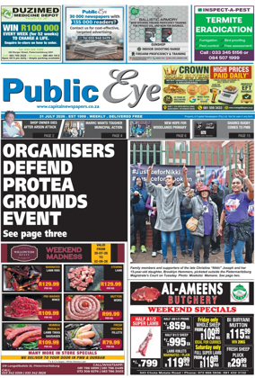 Cover of Public Eye (South Africa)