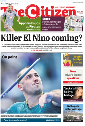 Cover of The Citizen (Gauteng)