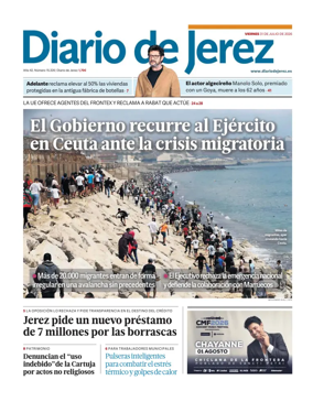 Cover of Diario de Jerez