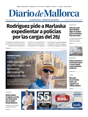 Cover of Diario de Mallorca