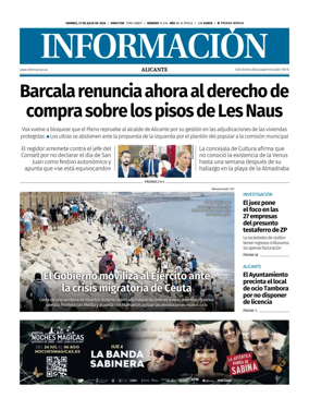 Cover of Diario Informacion