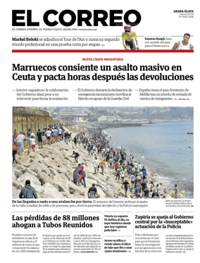 Cover of EL Correo (Alava)