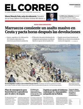 Cover of El Correo (Margen derecha)