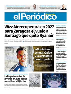 Cover of El Periodico Aragon