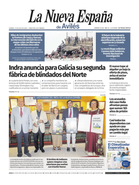 Cover of La Nueva Espana (Aviles)