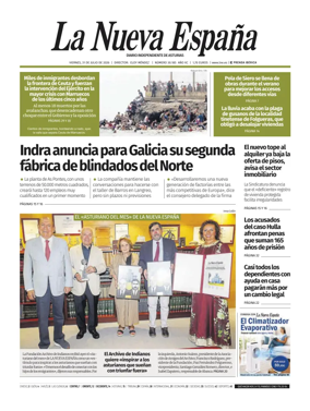 Cover of La Nueva Espana