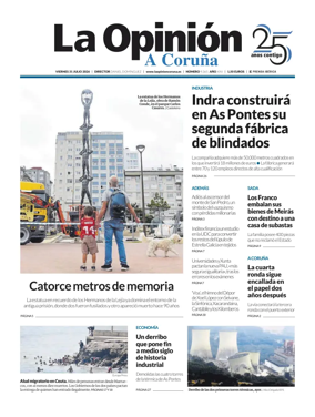 Cover of La Opinion de A Coruna