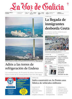 Cover of La Voz de Galicia (Carballo)