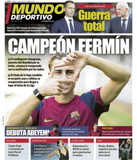 Cover of Mundo Deportivo