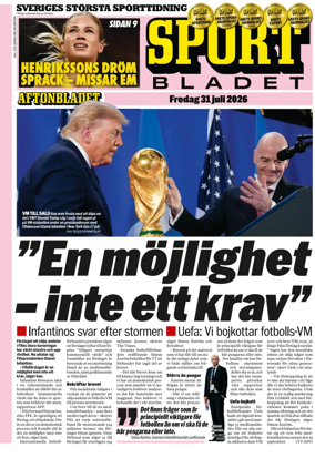Cover of Sportbladet
