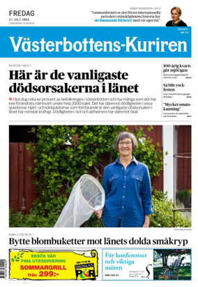 Cover of Vasterbottens-Kuriren