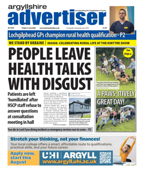 Cover of Argyllshire Advertiser
