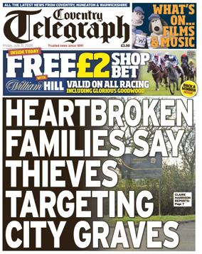 Cover of Coventry Telegraph