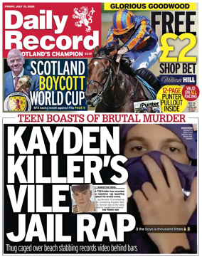 Cover of Daily Record