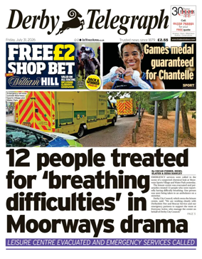 Cover of Derby Telegraph