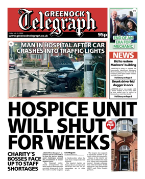 Cover of Greenock Telegraph