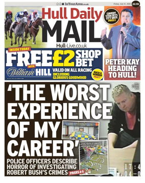 Cover of Hull Daily Mail