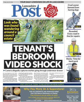 Cover of Lancashire Evening Post