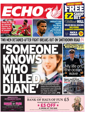 Cover of Liverpool Echo